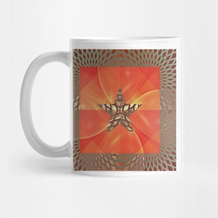 Star on Petals Mug